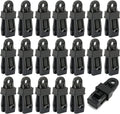 20 pieces - Tent clamps - Tarpaulin clips - Tent clip - tent clip awning clip - camping awning clip - crocodile clips - tarpaulin clip tarpaulin clip - for swimming pools, canopies, caravan awnings, car covers, outdoor tents, canopies and covers - 7.8*2.3