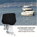 Heavy-Duty Full Marine Engine Coverage for 60-100HP - Waterproof & UV Resistant All-Weather Boat Engine Protector